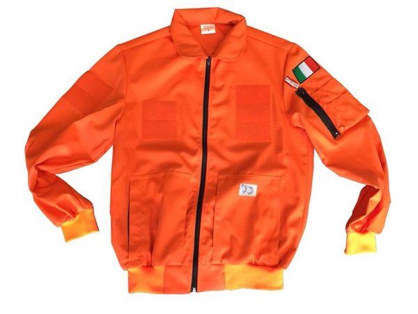 PILOT JACKET COTONE ARANCIO (P003)-2205