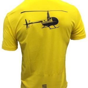 EA7|polo elicottero | R44 | Giallo-0