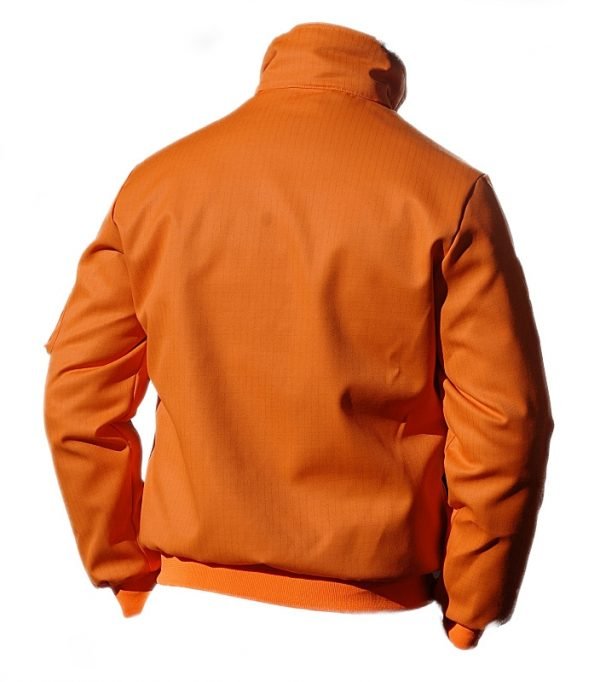 PILOT JACKET COTONE ARANCIO (P003)-2273