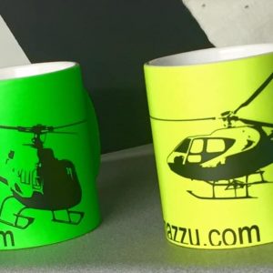 Tazza elicottero b2 350 colore verde .-2603