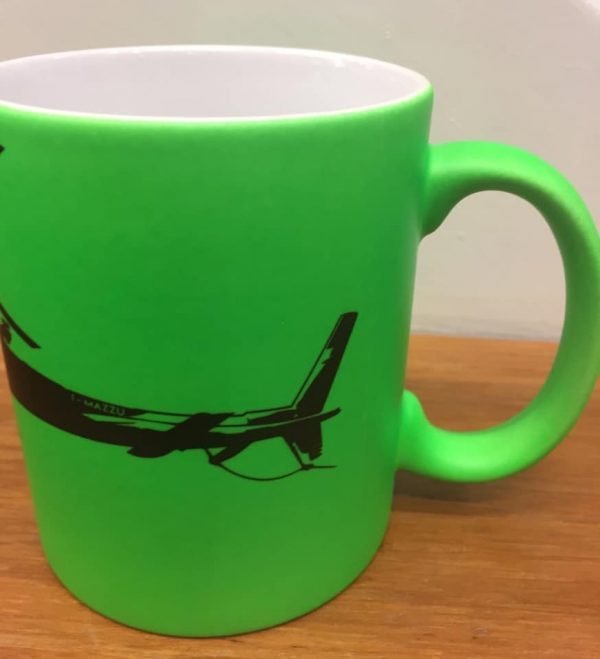 Tazza elicottero b2 350 colore verde .-2609