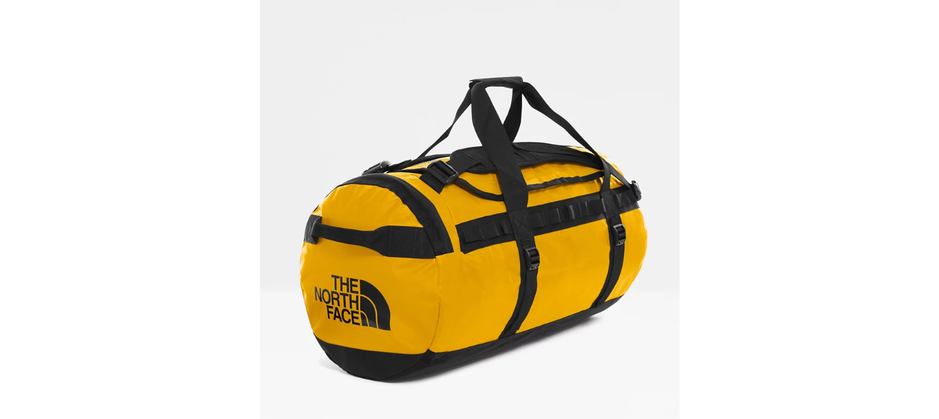 borsone north face giallo