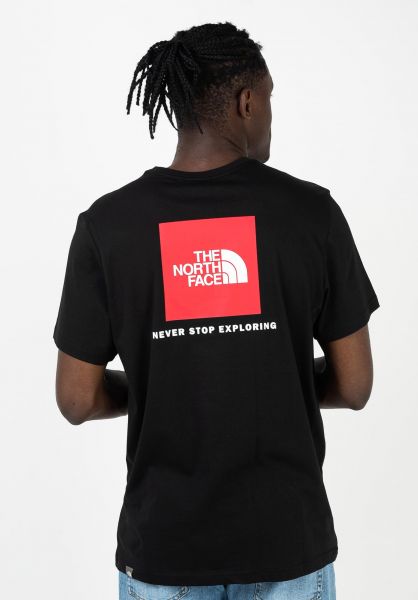 The North Face - T-SHIRT UOMO REDBOX (nera scritta rossa ) – TuttoSport  Mazzucchi